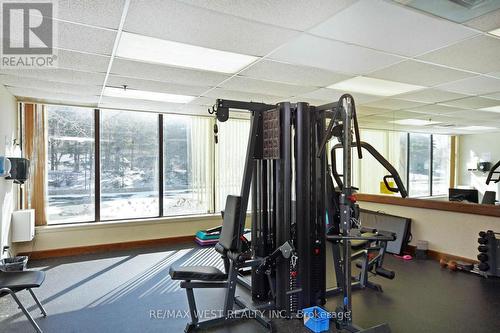 2301 - 24 Hanover Road, Brampton, ON - Indoor Photo Showing Gym Room