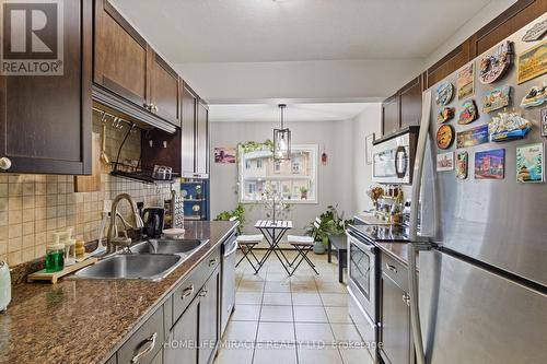 206 - 283 Fairway Road N, Kitchener, ON - Indoor Photo Showing Kitchen With Double Sink