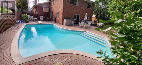 25 Mosedale Crescent, Toronto, ON - Outdoor With In Ground Pool With Deck Patio Veranda With Exterior