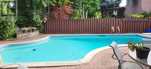 25 Mosedale Crescent, Toronto, ON - Outdoor With In Ground Pool With Deck Patio Veranda With Backyard