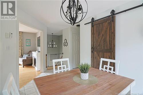 91 Dykeman Street, Fredericton, NB - Indoor Photo Showing Dining Room