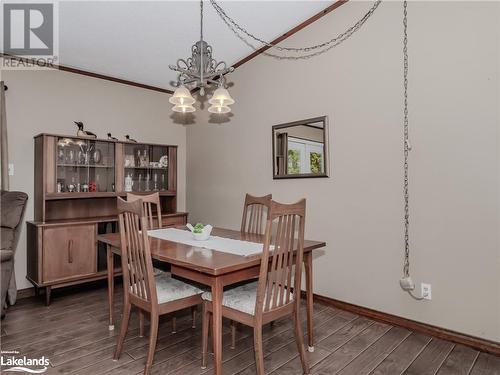 1851 Cedar Lane, Bracebridge, ON - Indoor Photo Showing Dining Room