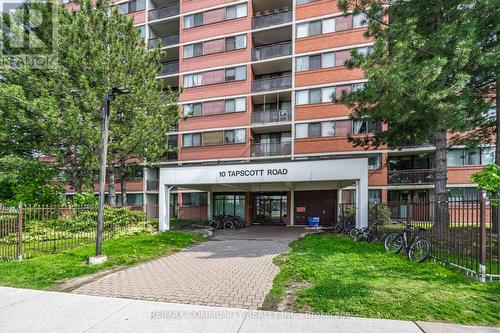 103 - 10 Tapscott Road, Toronto, ON - Outdoor With Facade