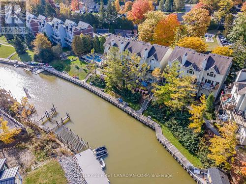 Docking Available As Space Permits - 20 - 40 Ontario Street S, Lambton Shores (Grand Bend), ON - Outdoor With Body Of Water With View