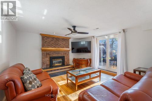 215 Valley View Drive, Innisfil, ON - Indoor Photo Showing Living Room With Fireplace