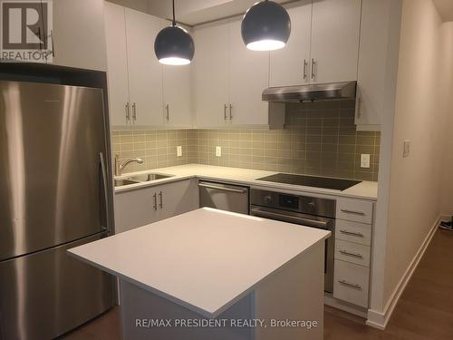 2202 - 1 The Esplanade Street, Toronto, ON - Indoor Photo Showing Kitchen With Double Sink With Upgraded Kitchen