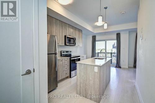 D-14 - 10 Palace Street, Kitchener, ON - Indoor Photo Showing Kitchen