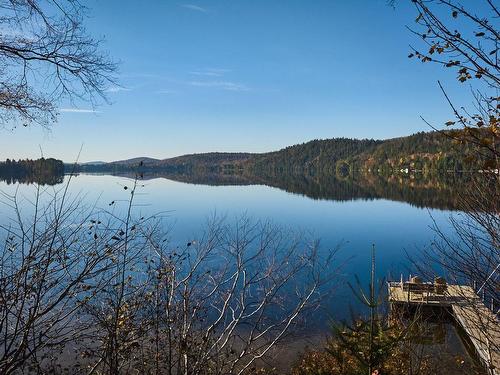 Photo aÃ©rienne - 234 Ch. Du Lac-Sylvère, Saint-Donat, QC - Outdoor With Body Of Water With View