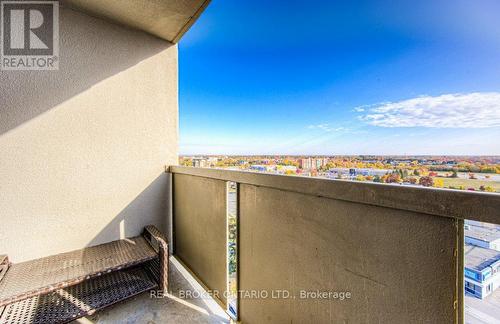 1002 - 375 King Street N, Waterloo, ON - Outdoor With Balcony