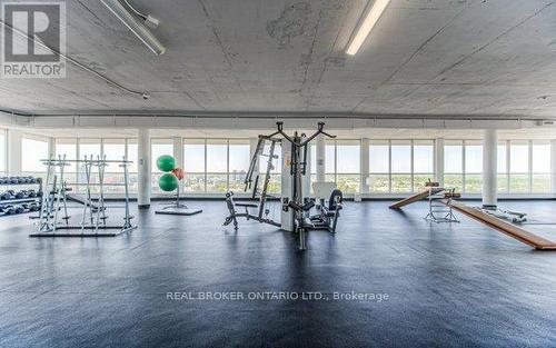 1002 - 375 King Street N, Waterloo, ON - Indoor Photo Showing Gym Room