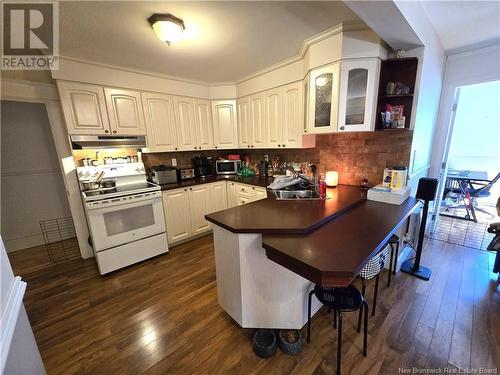 268 Victoria Street, Edmundston, NB - Indoor Photo Showing Kitchen With Double Sink