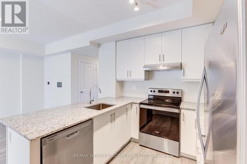 205 - 349 Wheat Boom Drive, Oakville, ON - Indoor Photo Showing Kitchen With Upgraded Kitchen