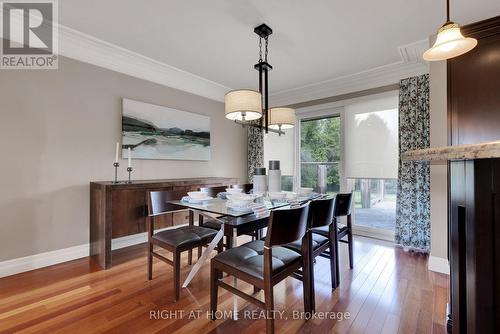 9695 Baldwin Street N, Whitby, ON - Indoor Photo Showing Dining Room