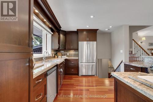 9695 Baldwin Street N, Whitby, ON - Indoor Photo Showing Kitchen With Double Sink