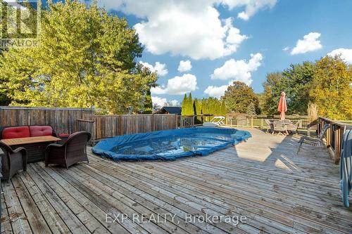 19 King Street N, South Huron (Crediton), ON - Outdoor With Above Ground Pool With Deck Patio Veranda