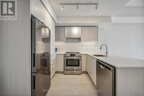 Th101 - 30 Gibbs Road, Toronto, ON - Indoor Photo Showing Kitchen With Upgraded Kitchen