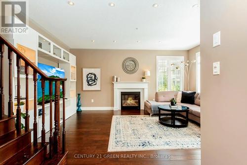 986 Syndenham Lane, Milton, ON - Indoor With Fireplace