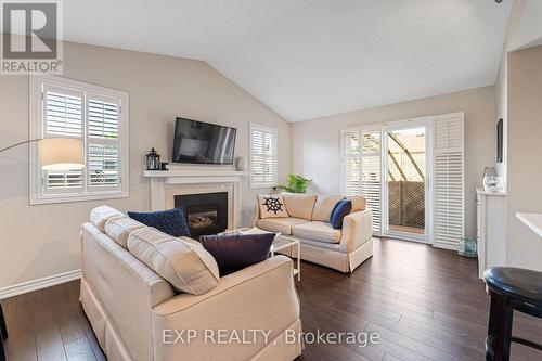 30 Rosewell Street, Hamilton, ON - Indoor Photo Showing Living Room With Fireplace