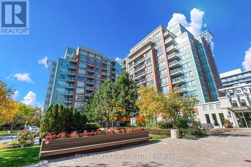 1012 - 48 Suncrest Boulevard, Markham, ON - Outdoor With Balcony With Facade