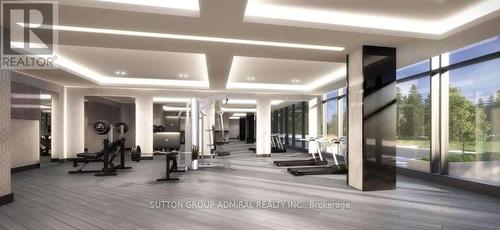 218 - 100 Eagle Rock Way, Vaughan, ON - Indoor Photo Showing Gym Room