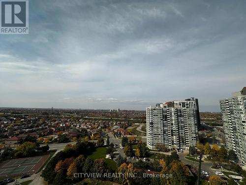 1401 - 4130 Parkside Village Drive, Mississauga, ON - Outdoor With View