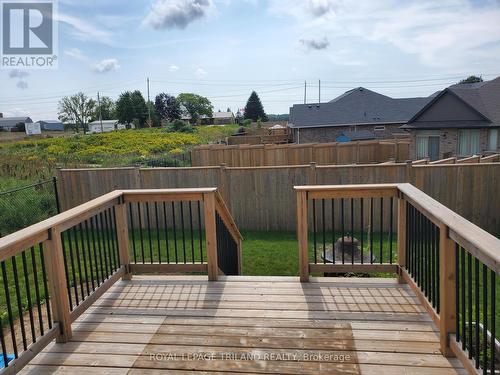 58 Cortland Terrace, St. Thomas, ON - Outdoor With Deck Patio Veranda