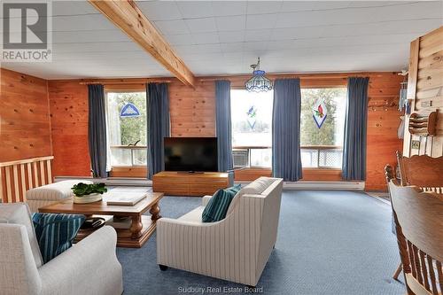 34-36 Caron Road, Lavigne, ON - Indoor Photo Showing Living Room