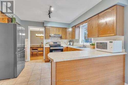 1669 Phillbrook Crescent, London, ON - Indoor Photo Showing Kitchen With Double Sink