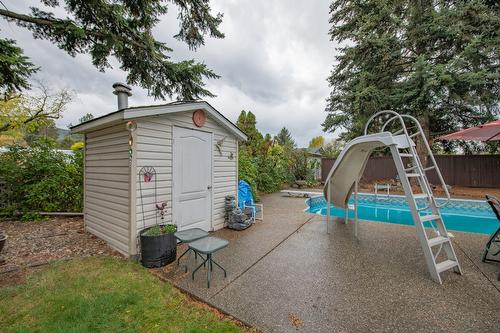 7706 Giles Drive, Coldstream, BC - Outdoor With In Ground Pool