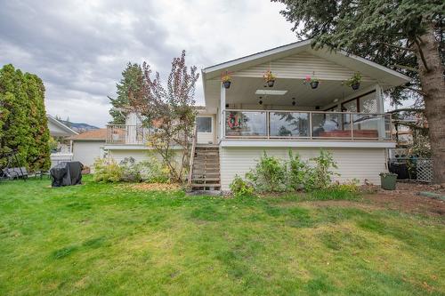 7706 Giles Drive, Coldstream, BC - Outdoor With Deck Patio Veranda