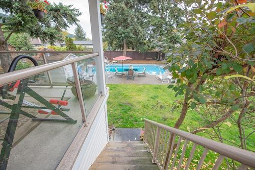 7706 Giles Drive, Coldstream, BC - Outdoor With In Ground Pool