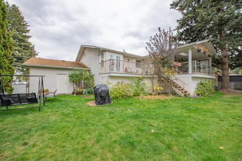 7706 Giles Drive, Coldstream, BC - Outdoor With Deck Patio Veranda