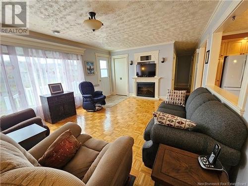 646 5 Ieme, Grand Falls, NB - Indoor Photo Showing Living Room With Fireplace