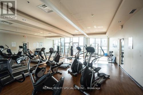 702 - 9 George Street, Brampton, ON - Indoor Photo Showing Gym Room