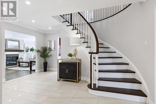 1724 Medallion Court, Mississauga, ON - Indoor Photo Showing Other Room With Fireplace