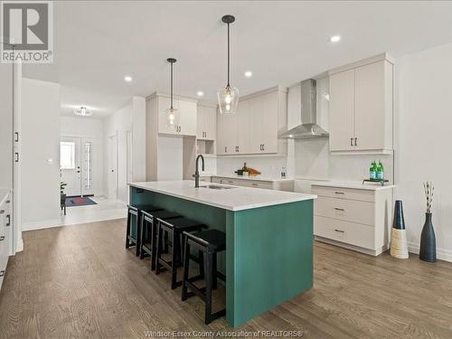 3198 Tullio Drive, Lasalle, ON - Indoor Photo Showing Kitchen With Upgraded Kitchen