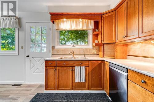 25 Jeffrey Street, Tilbury, ON - Indoor Photo Showing Kitchen With Double Sink