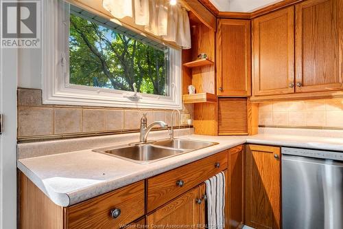 25 Jeffrey Street, Tilbury, ON - Indoor Photo Showing Kitchen With Double Sink