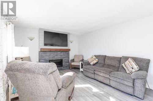 205 William Street N, Kawartha Lakes (Lindsay), ON - Indoor Photo Showing Living Room With Fireplace