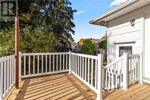 28 Kensington, Moncton, NB - Outdoor With Deck Patio Veranda With Exterior