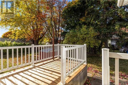 28 Kensington, Moncton, NB - Outdoor With Deck Patio Veranda