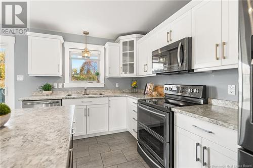 43 Stillwater Drive, Moncton, NB - Indoor Photo Showing Kitchen With Stainless Steel Kitchen With Double Sink