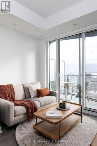 507 - 36 Zorra Street, Toronto, ON - Indoor Photo Showing Living Room