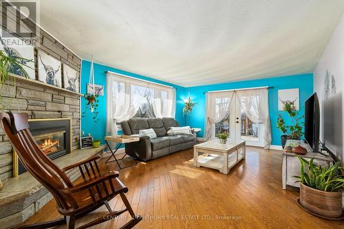 857 River Road, Belleville, ON - Indoor Photo Showing Living Room With Fireplace