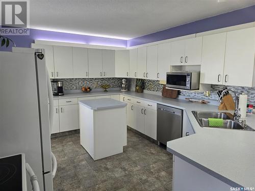 Abcd 201 King Street, Punnichy, SK - Indoor Photo Showing Kitchen With Double Sink