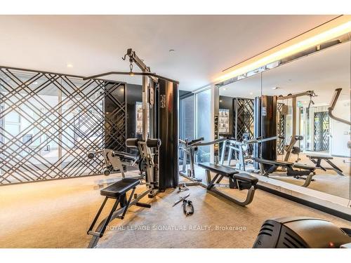 216-168 Sabina Dr, Oakville, ON - Indoor Photo Showing Gym Room