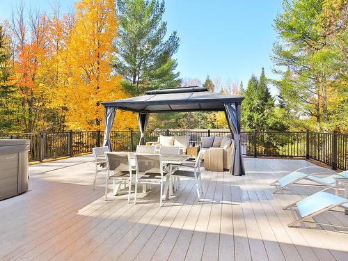 Terrasse - 217 Rue Des Pinsons, Magog, QC - Outdoor With Deck Patio Veranda