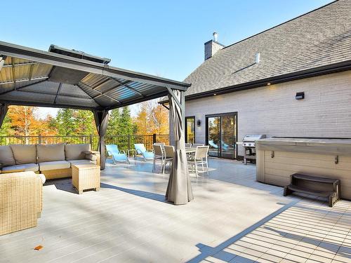 Terrasse - 217 Rue Des Pinsons, Magog, QC - Outdoor With Deck Patio Veranda With Exterior