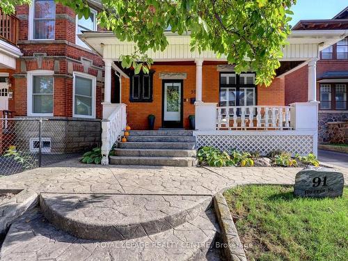 91 Burris St, Hamilton, ON - Outdoor With Deck Patio Veranda With Facade