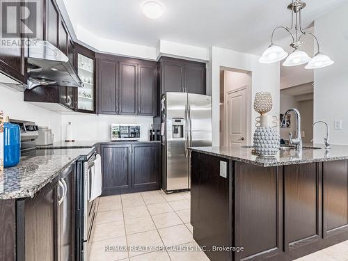 80 Thornbush Boulevard, Brampton, ON - Indoor Photo Showing Kitchen With Stainless Steel Kitchen With Upgraded Kitchen